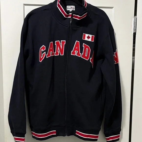 Canada Black Jacket with Red Lettering - Picture 1 of 1